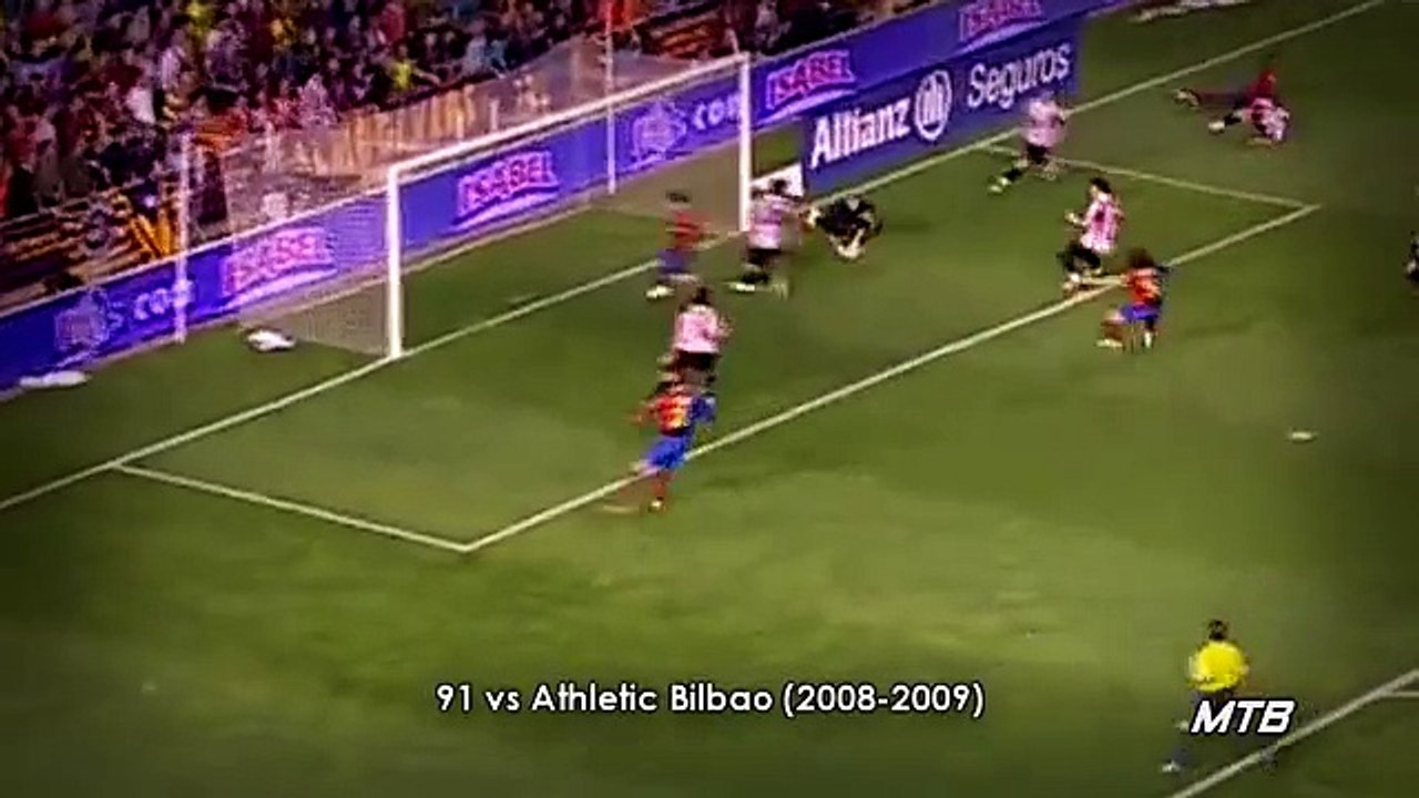 Lionel Messi   All 401 Goals in Career - 2004-2014   HD