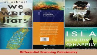 Download  Differential Scanning Calorimetry Ebook online