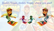Subway Surfers Finger Family Song Daddy Finger Nursery Rhymes Rio Full animated cartoon en catoonTV!