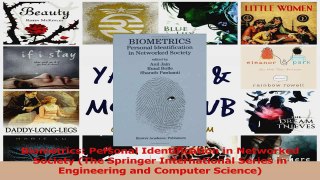 Biometrics Personal Identification in Networked Society The Springer International Read Online