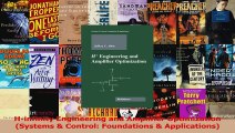 Read  Hinfinity Engineering and Amplifier Optimization Systems  Control Foundations  Ebook Free