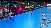 Le roucoulob de Quintino (Brésil) face à l'Allemagne / Handball Mondial 2015
