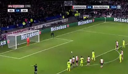 Alan Dzagoev Goal - PSV 0-1 CSKA Moscow - 08-12-2015 HD - Video Dailymotion