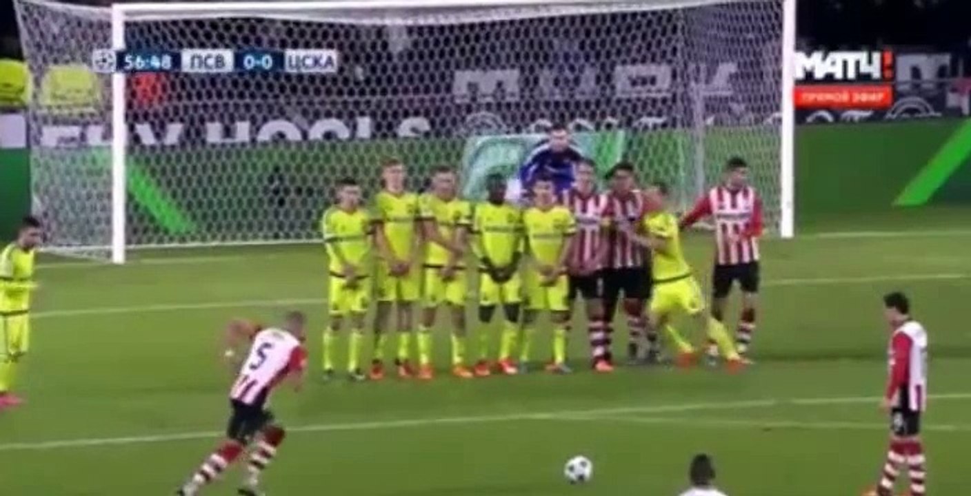 PSV 2-1 CSKA Moscow All Goals & Highlights (Champions League) [HD]