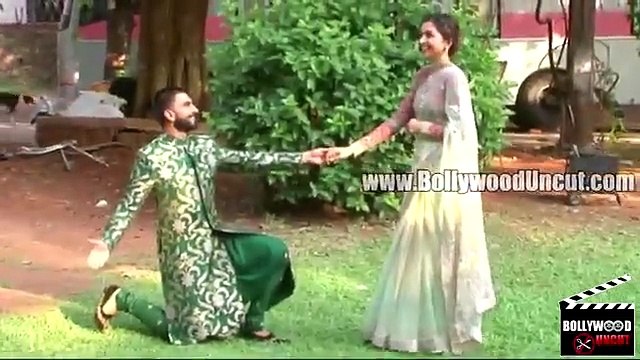 Ranveer Singh & Deepika Padukone Romance On The Set Of Swaragini Bajirao Mastani Promotions