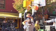 New Yorkers Take a Break From Hustle and Bustle for Basketball