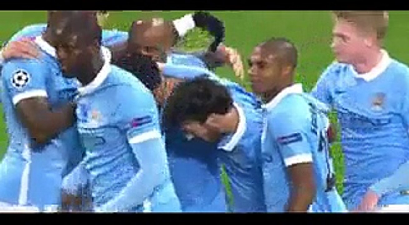 1st Half All Goals & Highlights  Manchester City 1-2 B. Monchengladbach 08.12.2015 HD