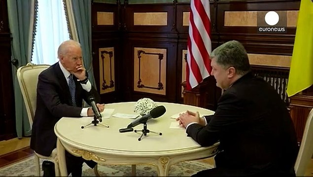 Στην Ουκρανία ο Τζο Μπάιντεν