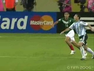 Maxi Rodriguez - Argentina vs. Mexico