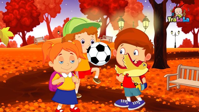 TOAMNA SCOLARITA Cantece pentru copii de toamna TraLaLa
