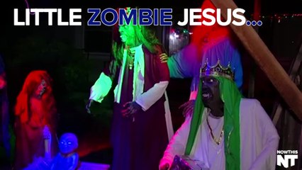 Yes, There Is A Zombie Nativity Scene