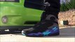 Air Jordan Aqua 8 2015 Retro Shoe On Feet Including Sizing