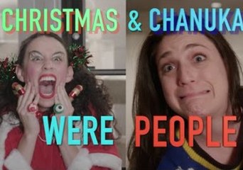 What if Christmas and Hanukkah Were Real People?