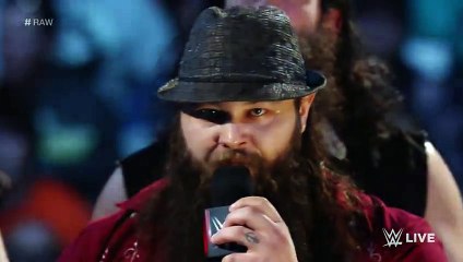 Bray Wyatt shows that the powers of The Undertaker and Kane now belong to him׃ Raw, November 2, 2015