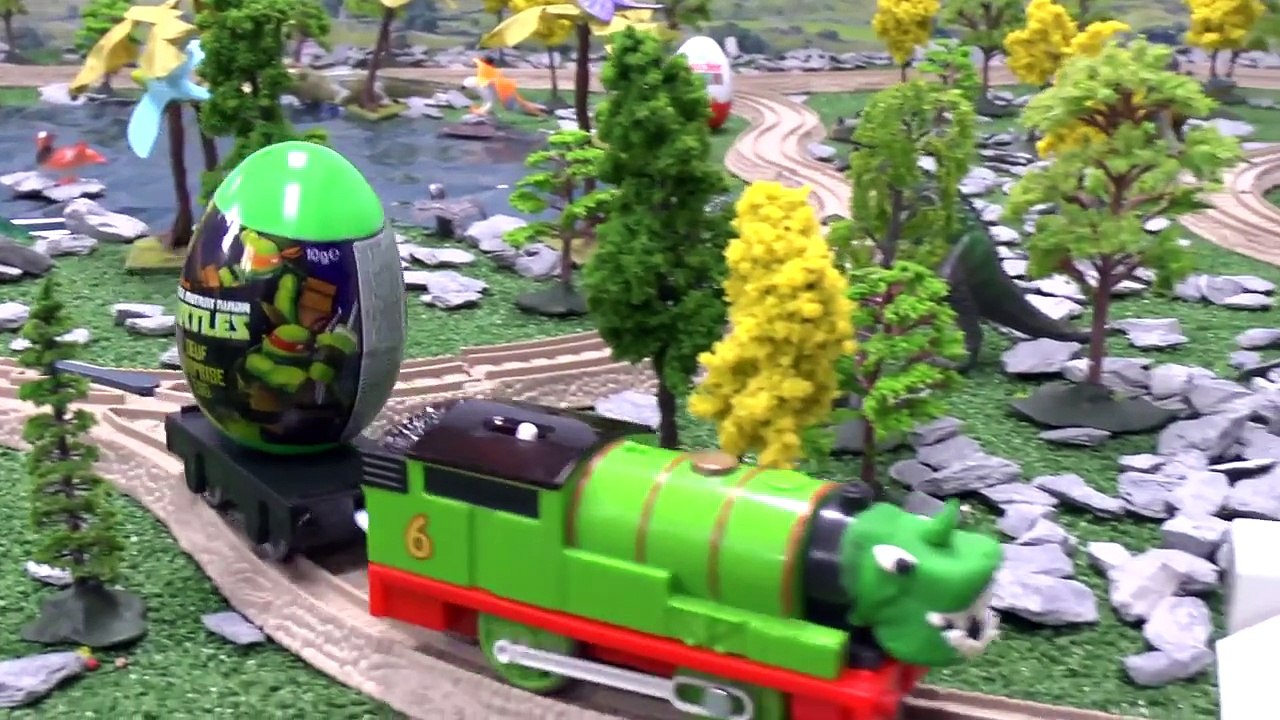 Dinosaur Thomas And Friends Surprise Eggs Kinder Surprise Egg Surprise Toys Play Doh Ninja