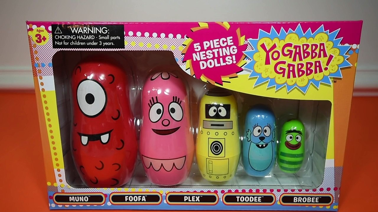 Mixed Nesting Dolls Surprise Marvel Yo Gabba Gabba Penguins - itsplaytime612