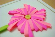 Quilling Made Easy # How to make flower using comb -Paper comb Quilling_13