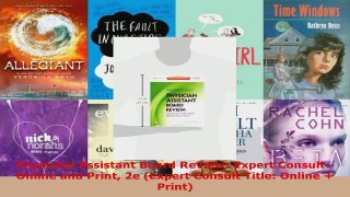 Read  Physician Assistant Board Review Expert Consult  Online and Print 2e Expert Consult EBooks Online