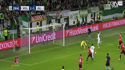 ‫ملخص مباراة فولفسبورغ ومانشستر يونايتد 3-2‬