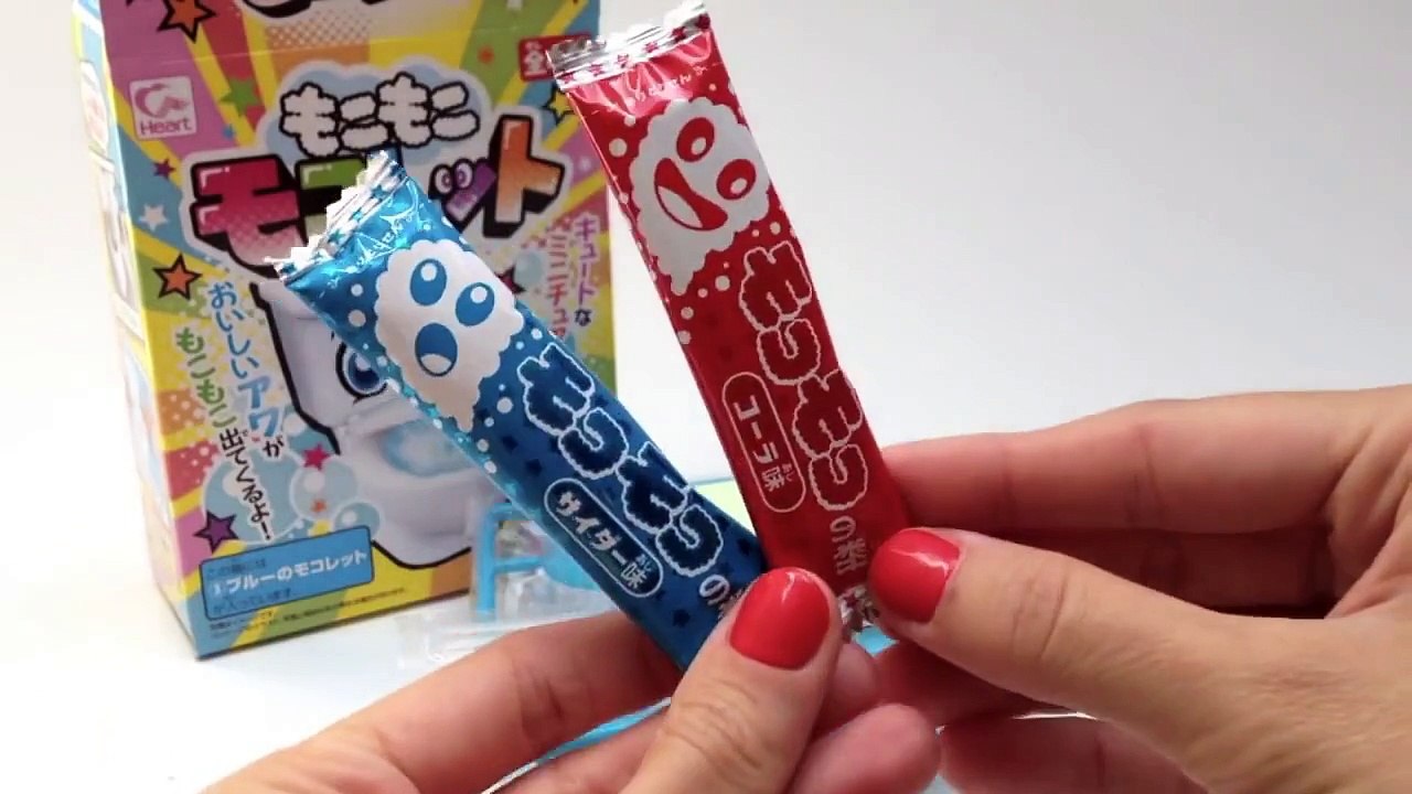 Sour Potty Xtreme & Moko Moko Mokolet Toilet Candy WC Toilet Candy Heart もこもこモコレット（コーラ味／サイ