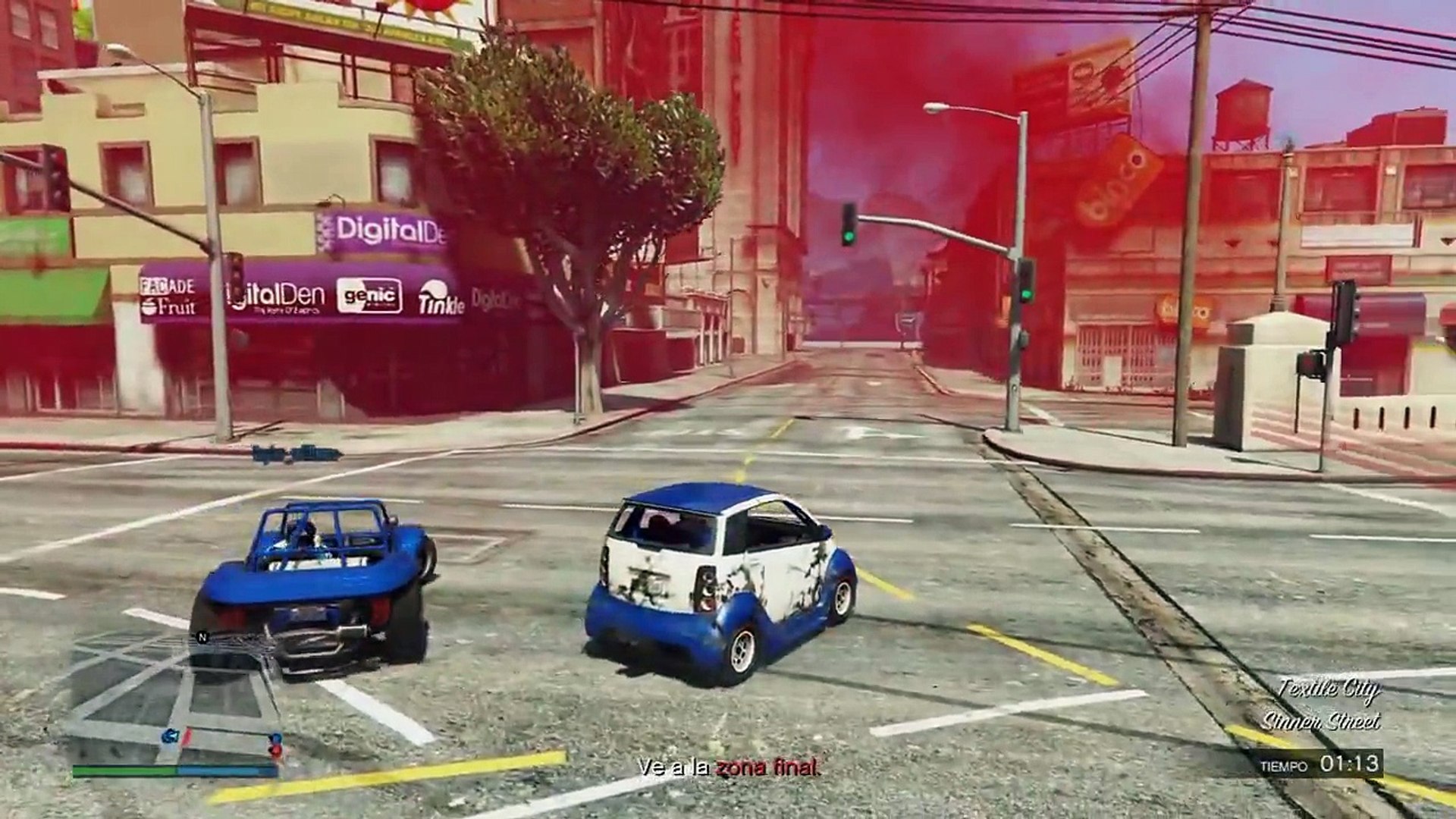 UN PARTIDO COMPLICADO! - FÚTBOL EN GTA V - Gameplay GTA 5 Online PS4