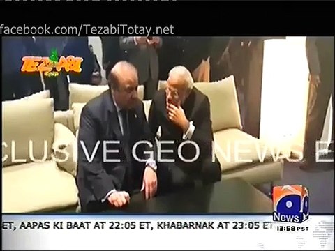 Narendra Modi Meets Nawaz Sharif Tezabi Totay 2015 Funny