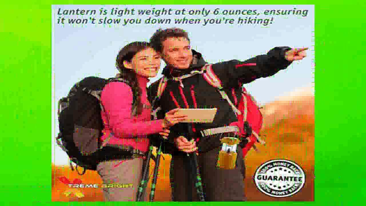 Best buy Camping Lantern  LED Camping Lantern  Light Weight  Collapsible Water Resistant Brightest  Most Compact