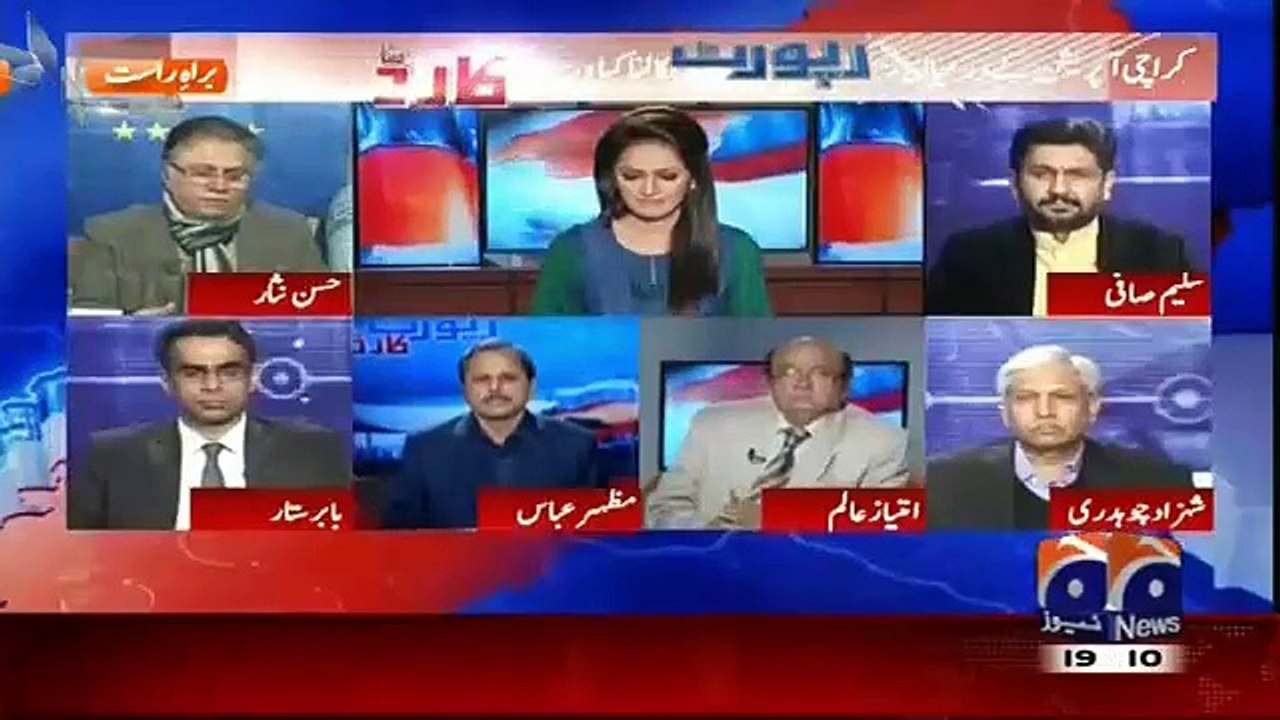 Is It Rigjht To Opt-out Rangers From Karachi-Hassan Nisar