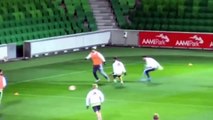 Cristiano Ronaldo amazing show of skills in Real Madrid training