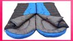 Best buy Sleeping Bag  KSports Ultra  Compactable Winter Sleeping Bags Cotton Lined Sleeping Bag Blue  Black