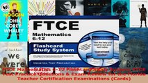 Read  FTCE Mathematics 612 Flashcard Study System FTCE Test Practice Questions  Exam Review Ebook Free