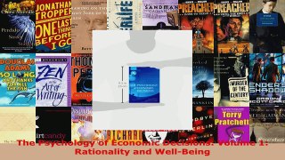 Read  The Psychology of Economic Decisions Volume 1 Rationality and WellBeing EBooks Online