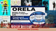 Read  ORELA Middle Grades English Language Arts Flashcard Study System ORELA Test Practice Ebook Free