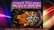 Weight Watchers Meals in Minutes Cookbook Plume