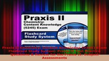 Read  Praxis II Chemistry Content Knowledge 0245 Exam Flashcard Study System Praxis II Test EBooks Online