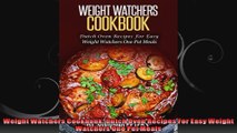 Weight Watchers Cookbook Dutch Oven Recipes For Easy Weight Watchers One Pot Meals