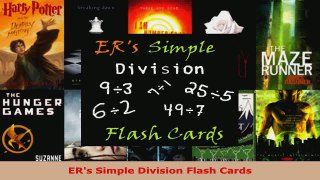 Read  ERs Simple Division Flash Cards EBooks Online