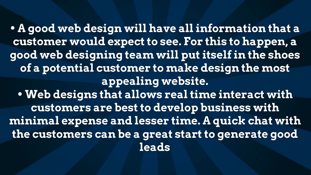 Benefits Of A Good Website Design