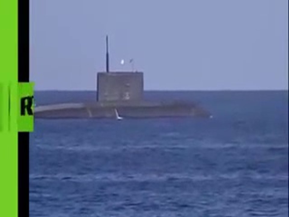 First video- Russian subs target ISIS in Syria from Mediterranean