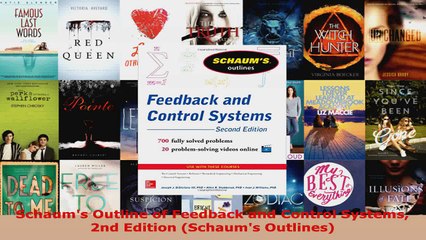 Read  Schaums Outline of Feedback and Control Systems 2nd Edition Schaums Outlines Ebook Free