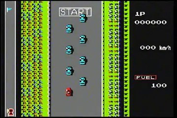 [Gameplay]Road Fighter NES