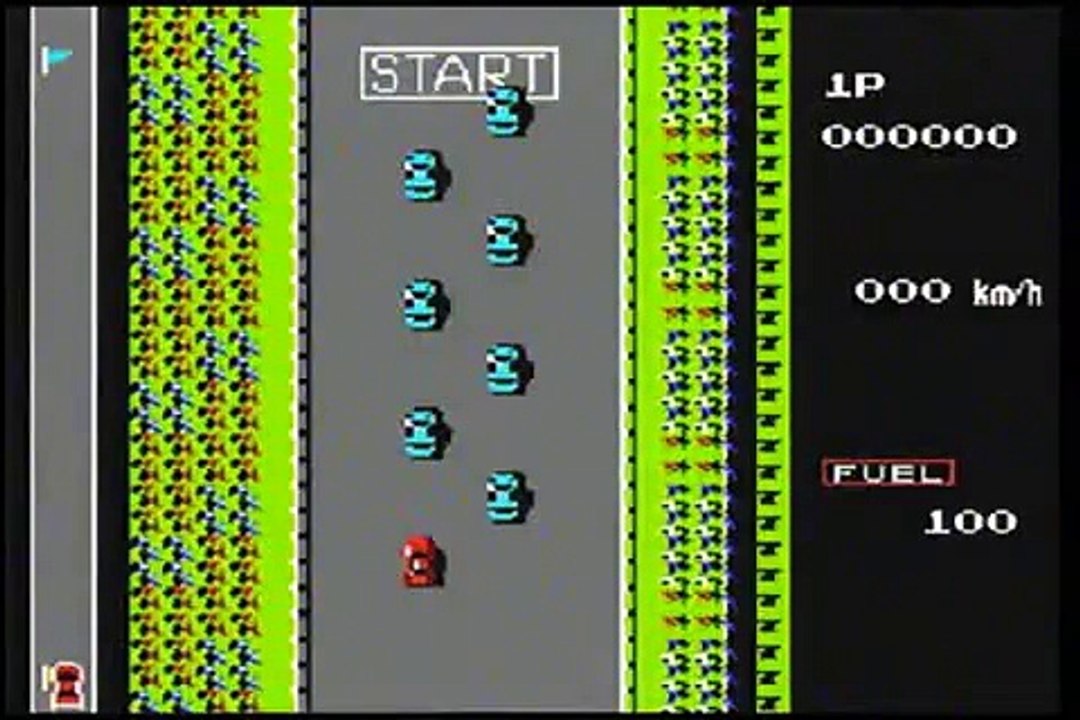[Gameplay]Road Fighter NES