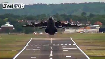 Aerobatic Stunt By An Airbus A400M