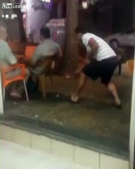 Firecracker chair prank