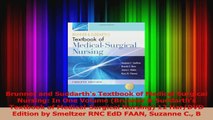 Brunner and Suddarths Textbook of Medical Surgical Nursing In One Volume Brunner  Download