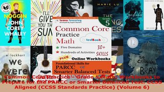 Read  Common Core Practice  Grade 5 Math Workbooks to Prepare for the PARCC or Smarter EBooks Online