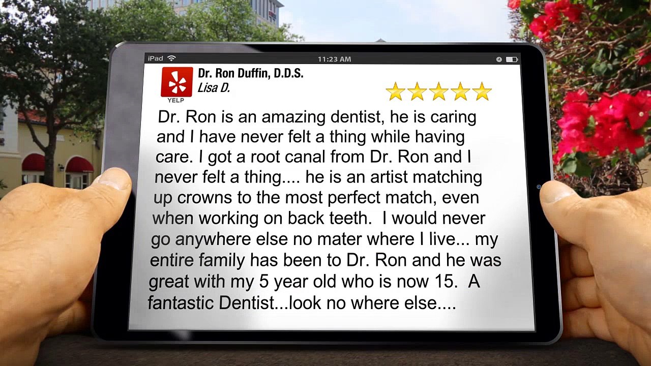 Dr. Ron Duffin, D.D.S. Hemet Excellent Dental Implants Hemet 5 Star Review by Lisa D.