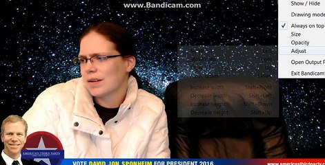 Sarah goes crazy talking about guns