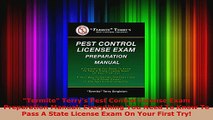 Download  Termite Terrys Pest Control License Exam Preparation Manual Everything You Need To Know Ebook Free