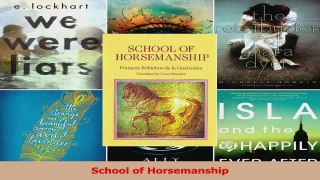 Download  School of Horsemanship Ebook Free